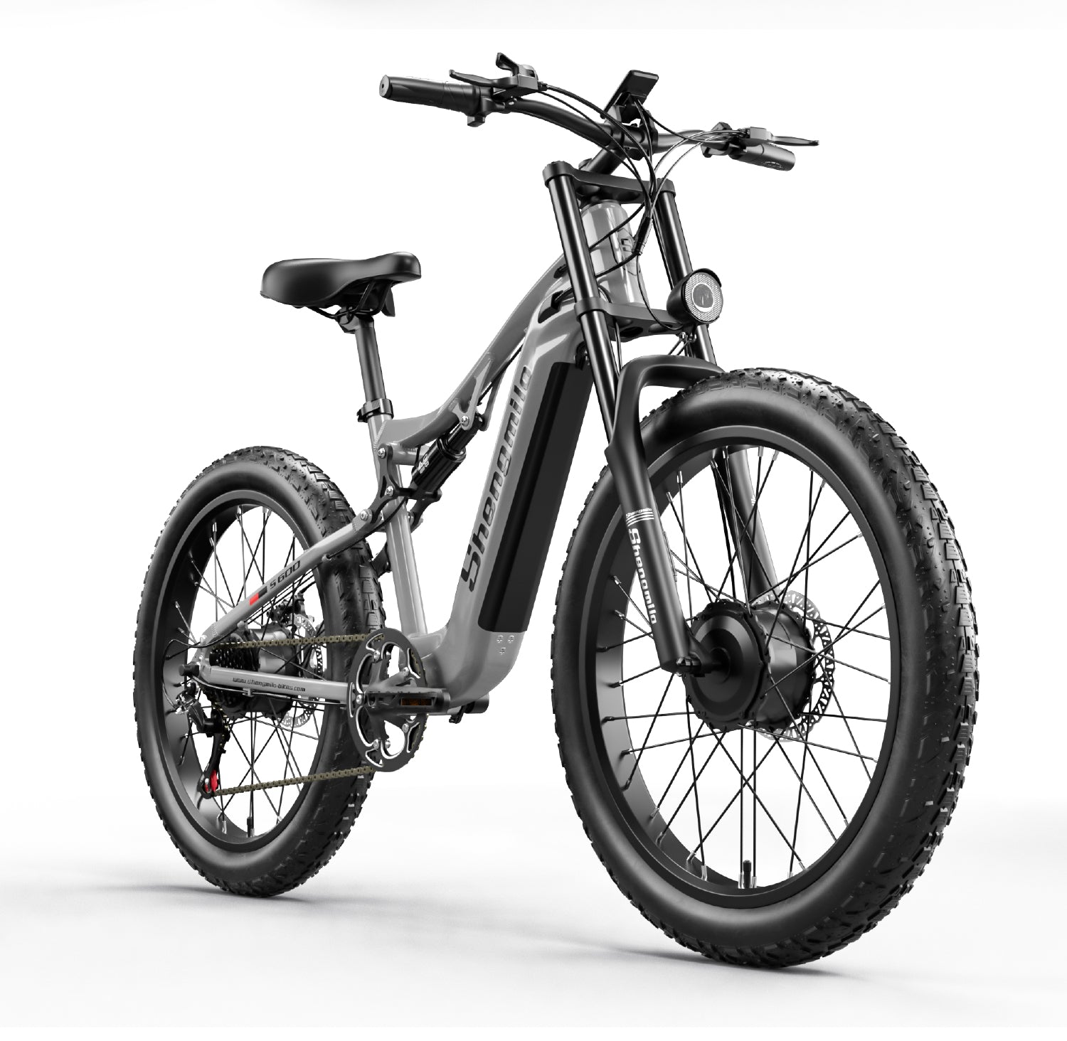 AWD-Fahrrad Zwei Motoren Elektrofahrrad Shengmilo S600 2000W