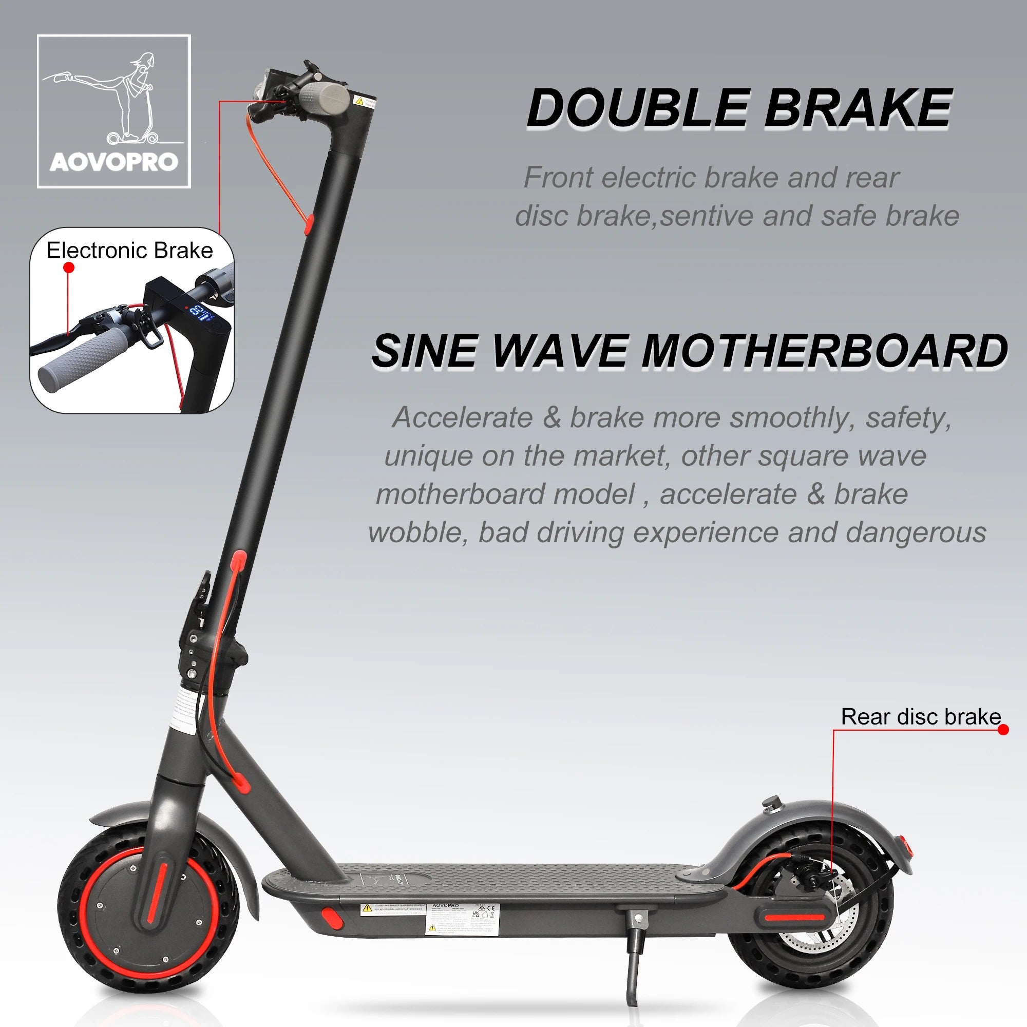 AOVOPRO 365GO/ES80 electric scooter