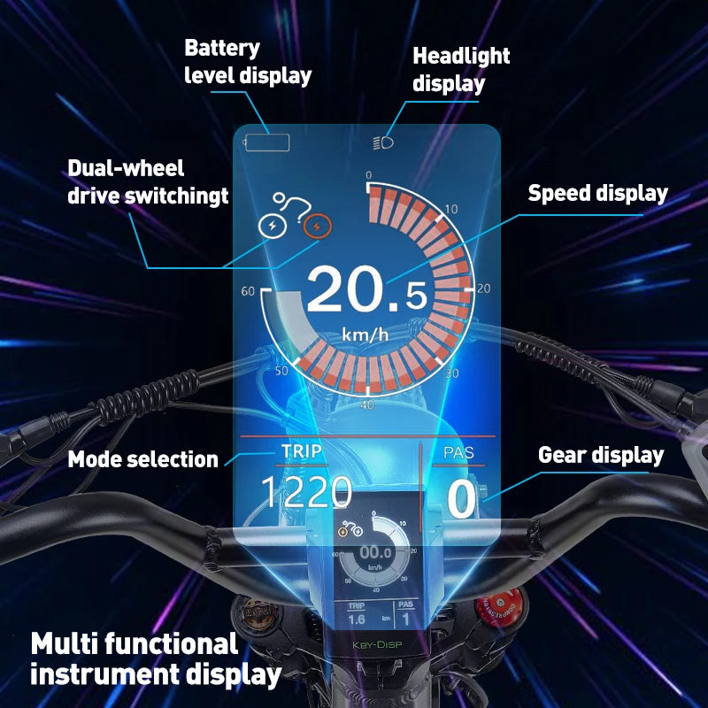 OTIDA R7pro AWD Elektrofahrrad