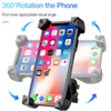 Universal bicycle phone holder 