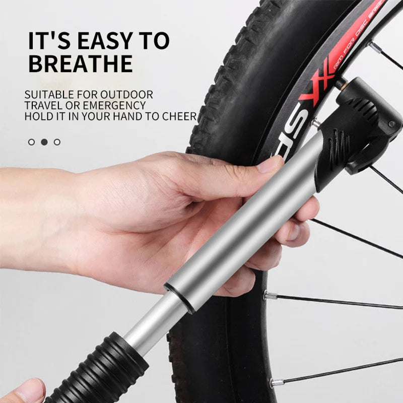 Compact bicycle pump