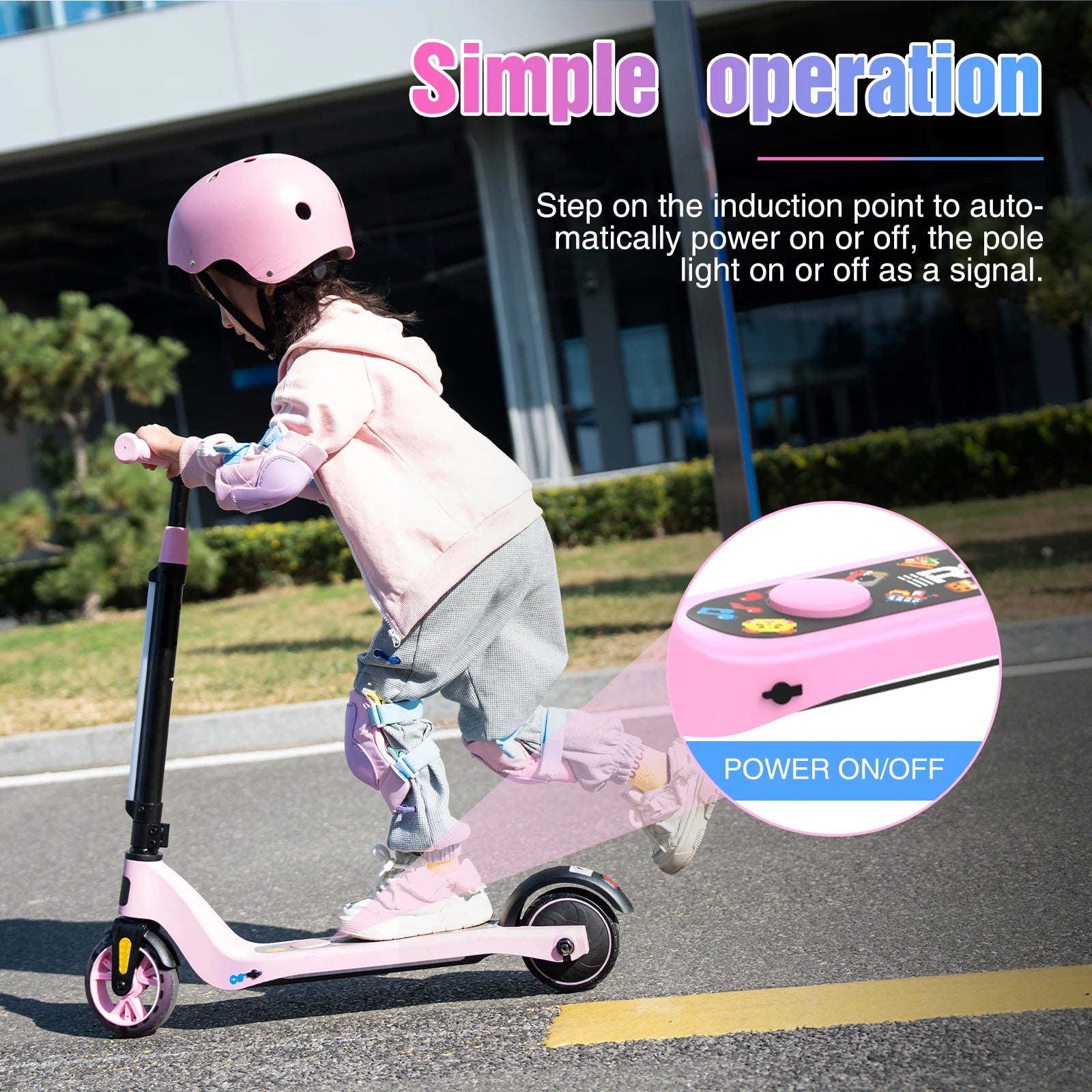 RCB electric scooter for children