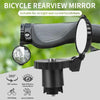 Adjustable bicycle rearview mirror