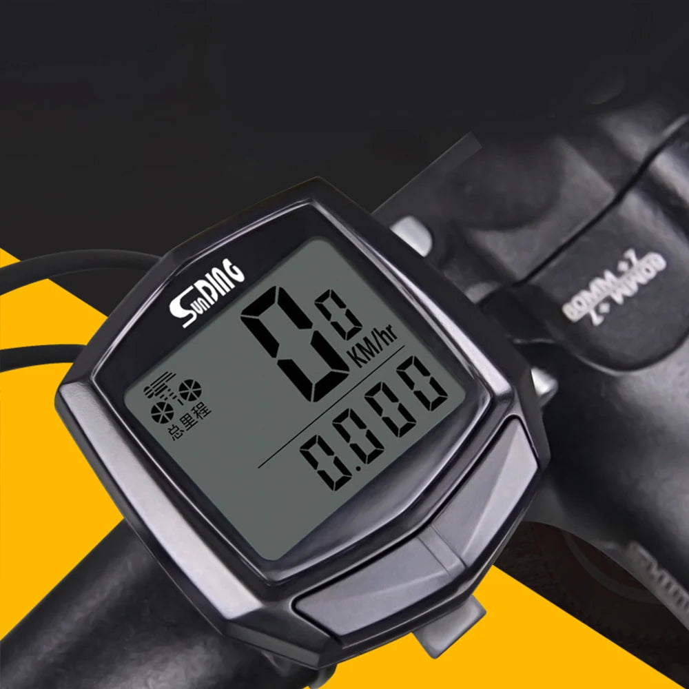 Waterproof bicycle odometer