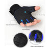 Gants de cyclisme respirants demi-doigts pour hommes