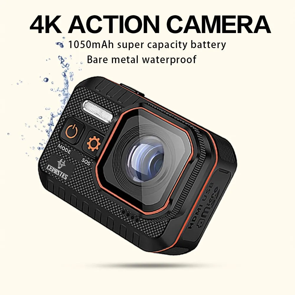 Caméra d'action CERASTE 4K60FPS 