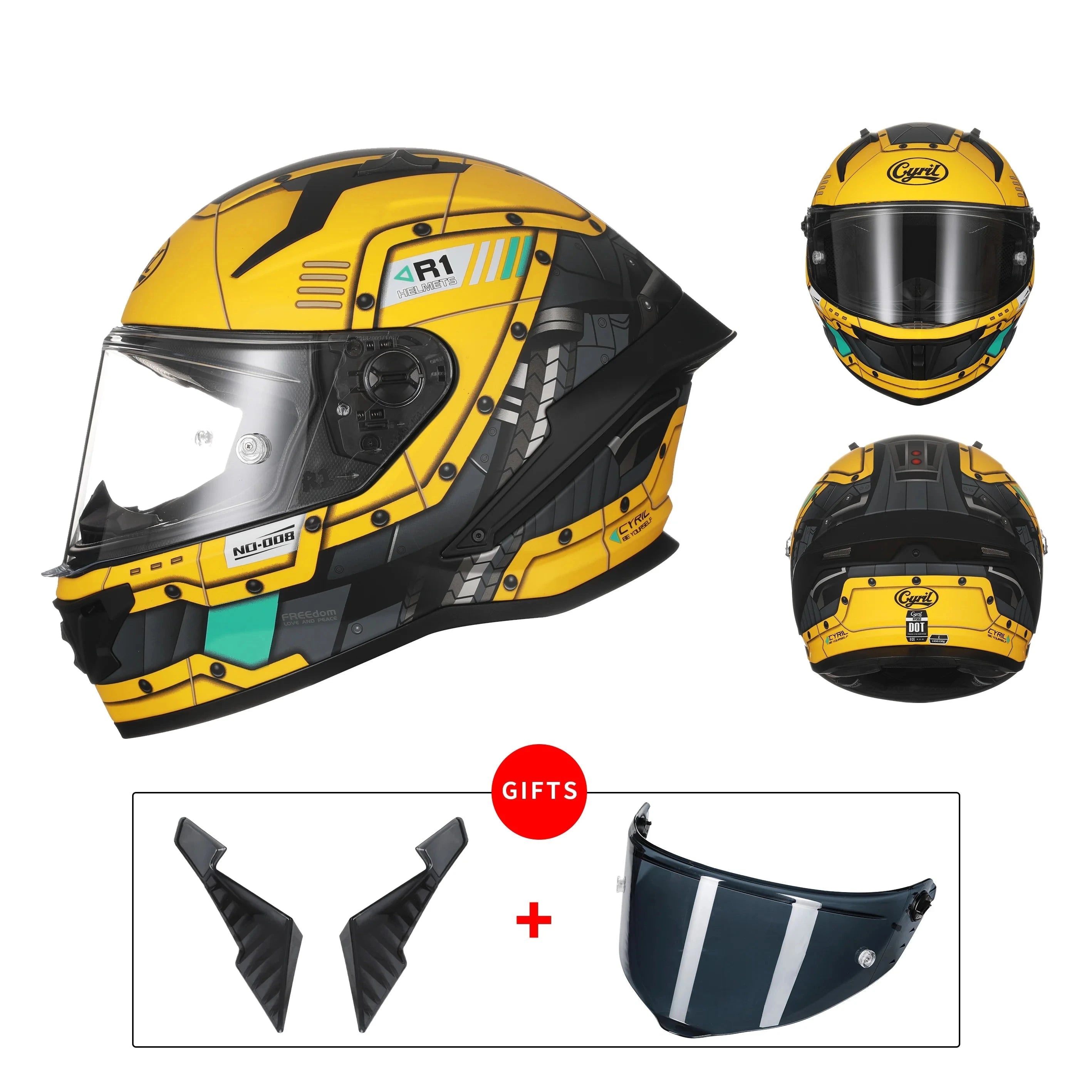 Cyril R1 helmet