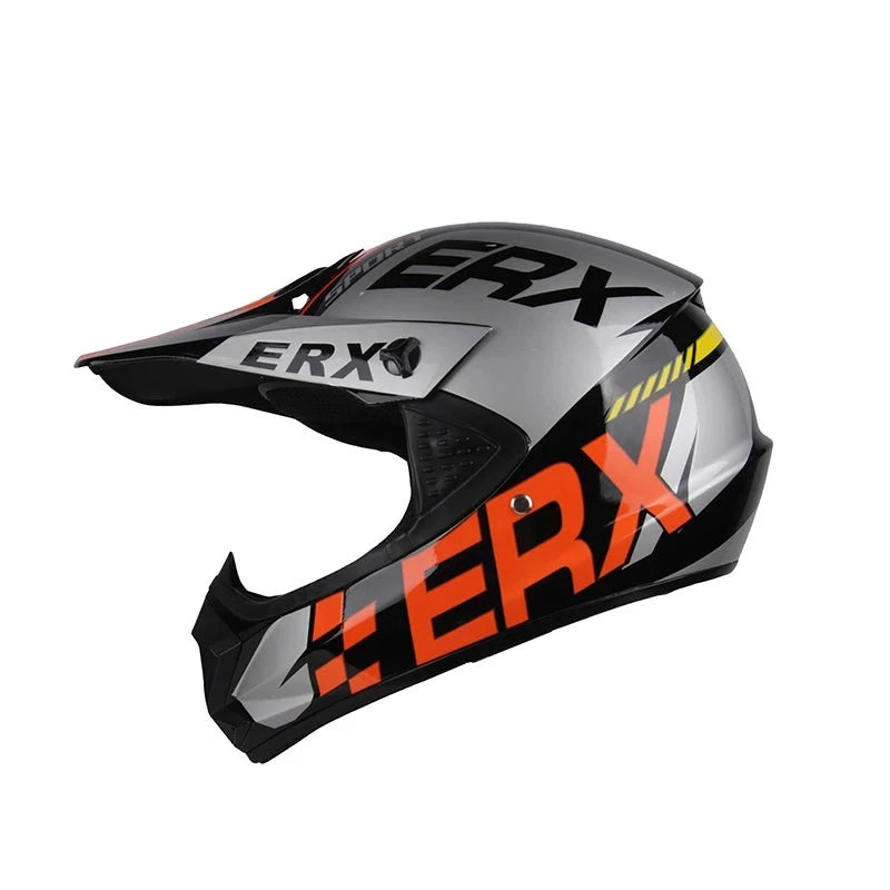 Unique motocross helmet for adults