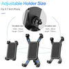 Universal bicycle phone holder 