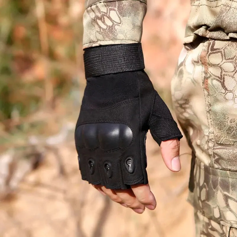 Tactical Half-Finger Gloves for Men