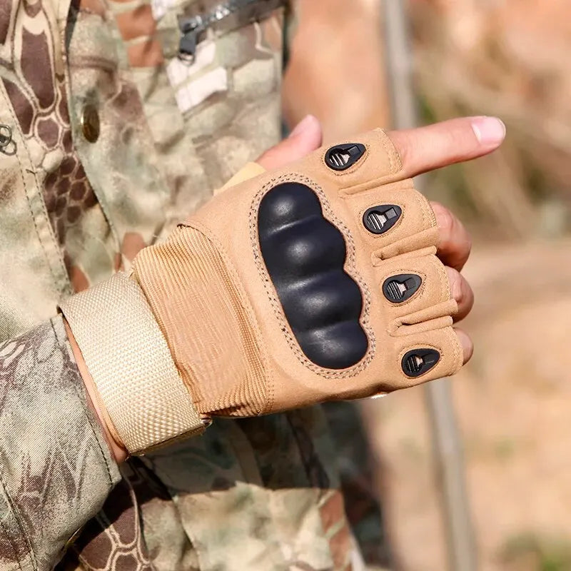 Tactical Half-Finger Gloves for Men