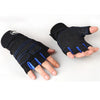 Gants de cyclisme respirants demi-doigts pour hommes