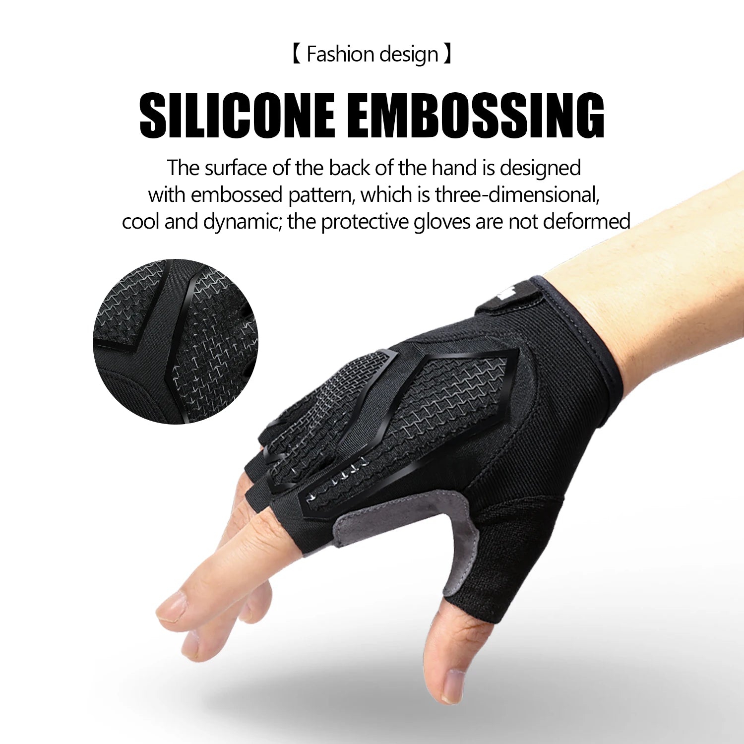 Fezrgea half-finger cycling gloves 