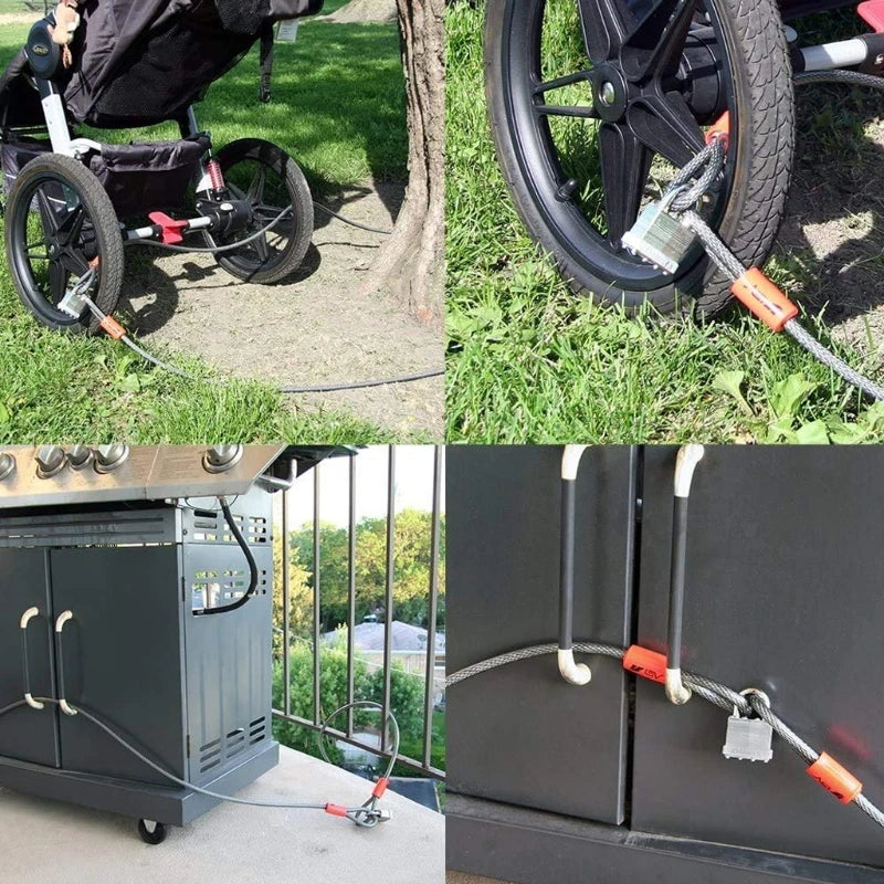 Câble antivol pour vélo DUUTI